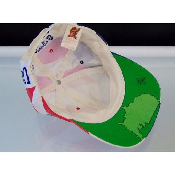 Patriotic USA Flag Baseball Hat Snapback Cap Undervisor US Map Global Caps - Picture 12 of 12